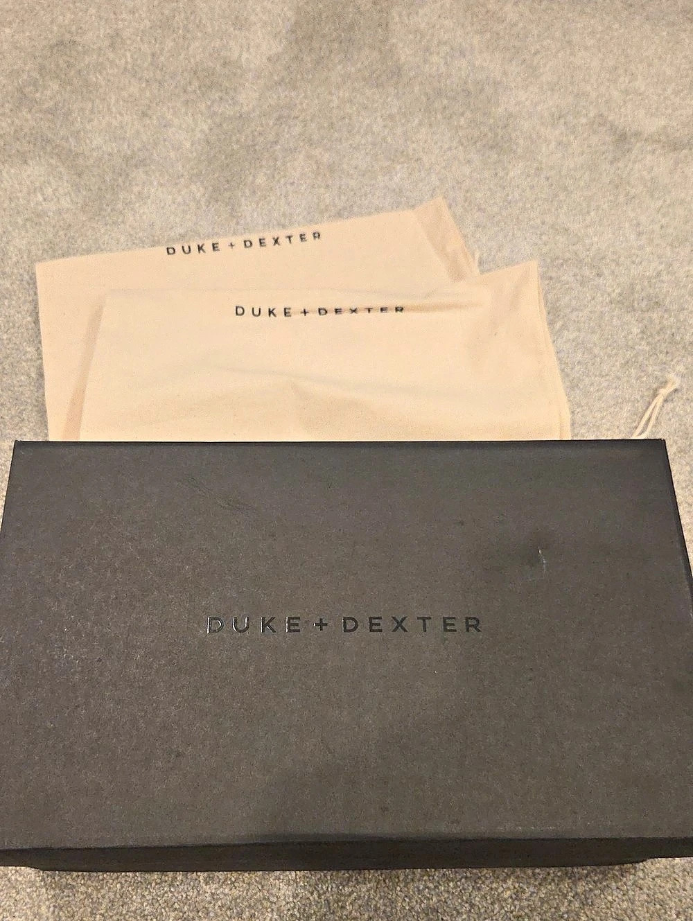 Duke + Dexter Wilde Black Penny Loafer Black UK 8 / US 9 / EU 42
